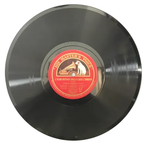 Enrico Caruso L'alba Separa Dalla Luce L'ombra DA121 HMV