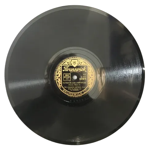 The Andrews Sisters Patience and Fortitude / Red River Valley 3750 Brunswick