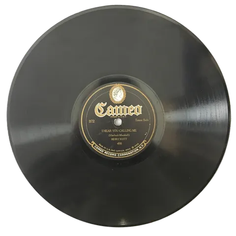 Henry Scott I Hear You Calling Me / My Wild Irish Rose 498 Cameo