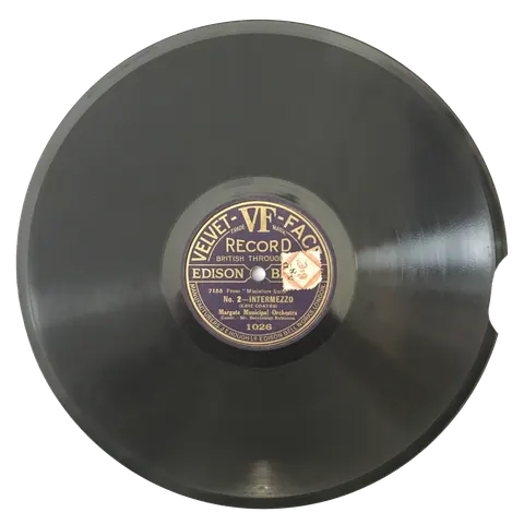 Margate Municipal Orch. Scene Du Bal / Intermezzo 1026 Edison Bell