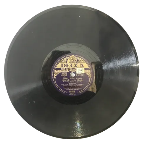 Will Giahe Es Steht Eine Linde / Immer, Wieder F43319 Decca
