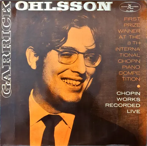 Garrick Ohlsson Chopin Works Recorded Live LP SXL0689 Good