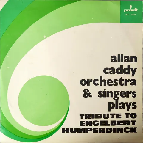 Allan Caddy Orchestra Tribute To Engelbert Humperdinck LP SX1020 Good+