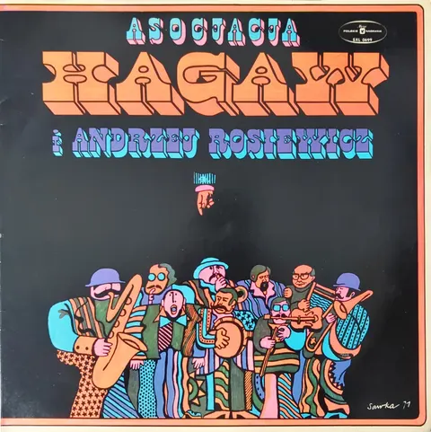 Asocjacja Hagaw & Andrzej Rosiewicz Asocjacja Hagaw & Andrzej Rosiewicz LP SXL0699 VG