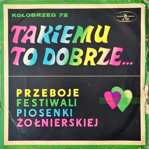 Various Takiemu To Dobrze LP XL0849 fair