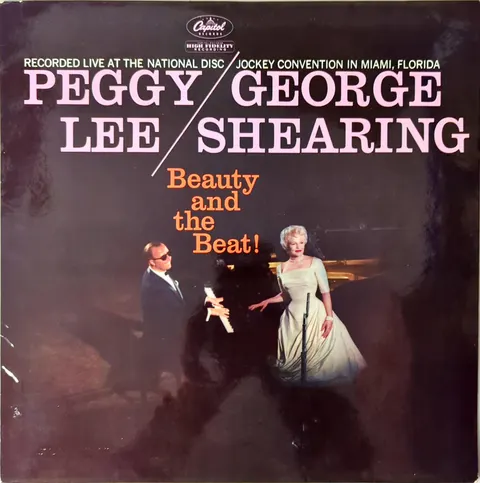 Peggy Lee / George Shearing Beauty And The Beat! LP T1219 VG-