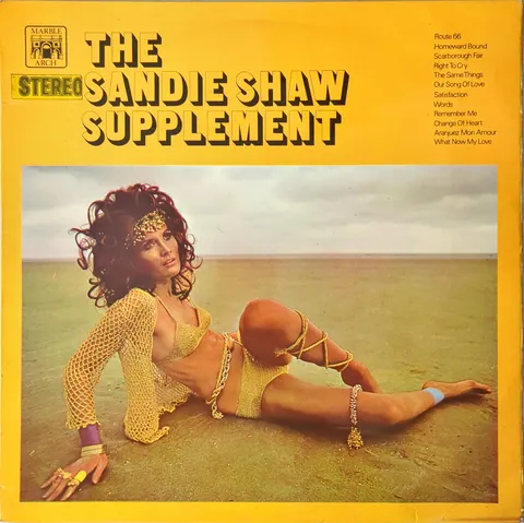 Sandie Shaw The Sandie Shaw Supplement LP MALS1164 VG