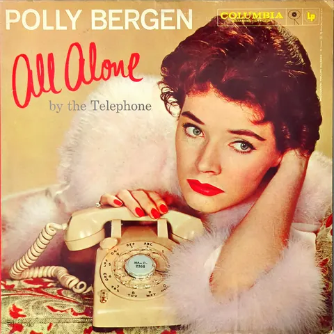 Polly Bergen All Alone By The Telephone LP CL1300 VG