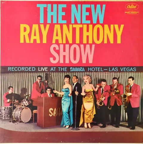 Ray Anthony The New Ray Anthony Show LP T1421 good