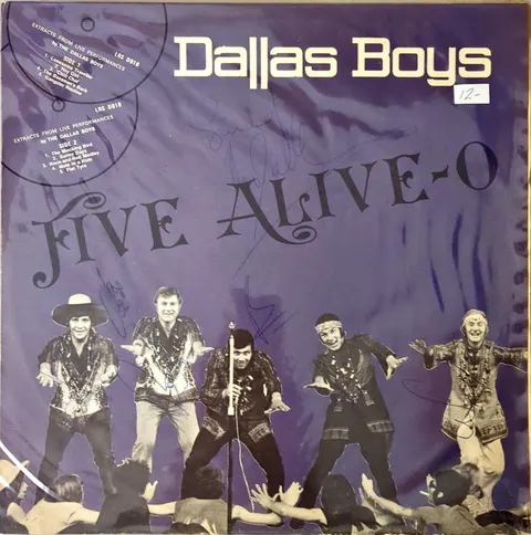 The Dallas Boys Five Alive-O LP LRSDB1B VG