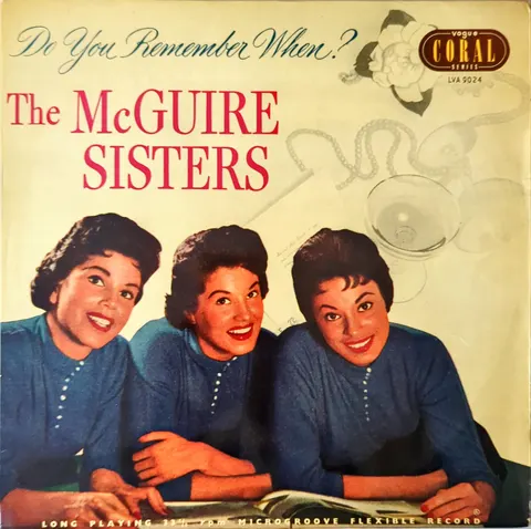 McGuire Sisters Do You Remember When? LP LVA9024 VG