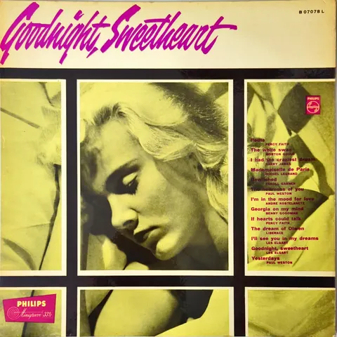 Various Goodnight Sweetheart LP B07078 good+
