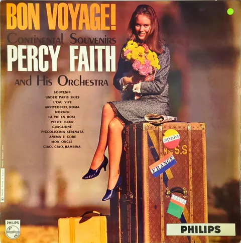 Percy Faith & His Orchestra Bon Voyage! Continental Souvenirs LP 840078BY VG
