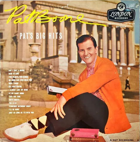 Pat Boone Pat's Big Hits LP HAD2024 VG+