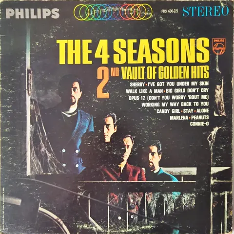 The Four Seasons 2nd Vault Of Golden Hits LP PHS600221 VG