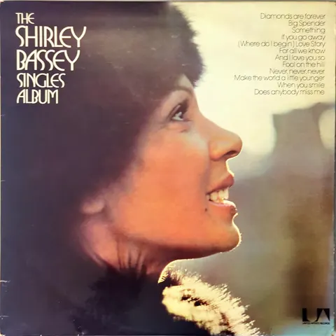 Shirley Bassey The Shirley Bassey Singles Album LP UAS29728 VG+