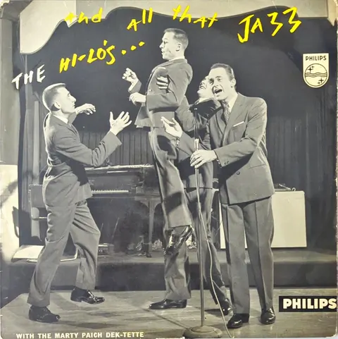 The Hi-Lo's with The Marty Paich Dek-tette And All That Jazz LP BBL7288 fair