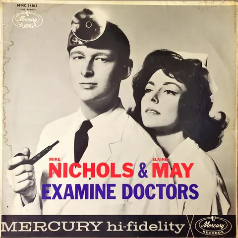 Mike Nichols & Elaine May Examine Doctors LP MMC14103 VG-