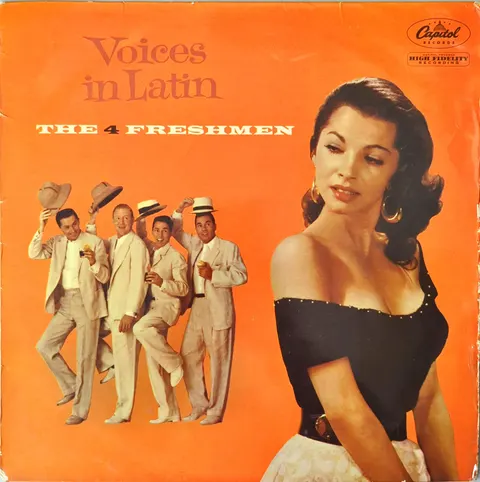 The Four Freshmen Voices In Latin LP T922 VG-