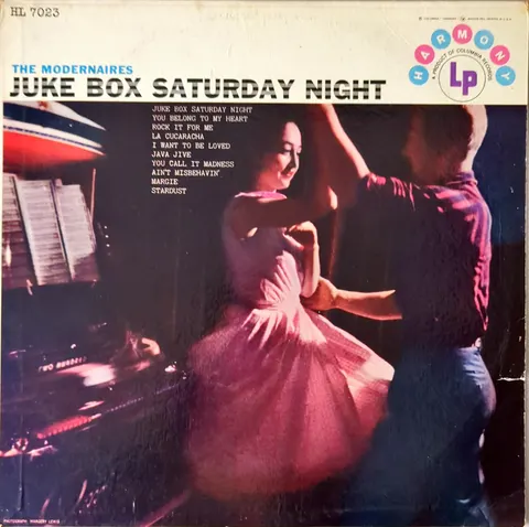 The Modernaires Juke Box Saturday Night LP HL7023 good+