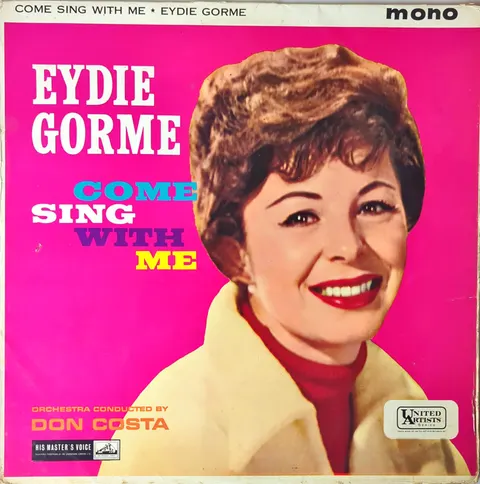 Eydie Gorme Come Sing With Me LP CLP1517 good+