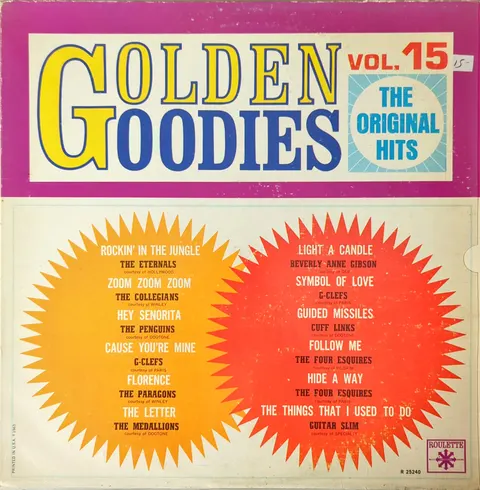 Various Golden Goodies - Vol. 15 LP R25240 VG-