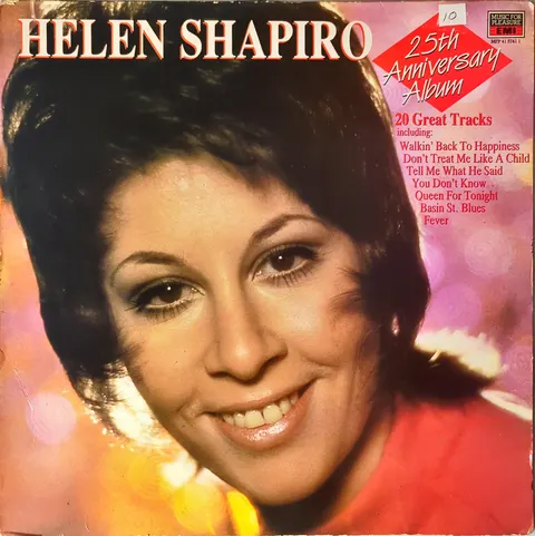 Helen Shapiro 25th Anniversary Album LP MFP4157411 good