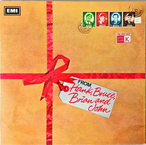 The Shadows From Hank, Bruce, Brian & John LP SCX6199 VG-