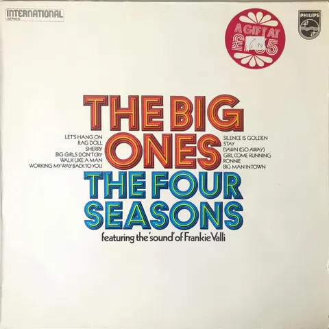 The Four Seasons The Big Ones LP 6336208 VG-