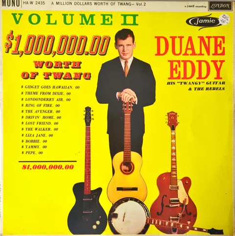Duane Eddy And The Rebels A Million Dollars Worth Of Twang Vol.2 LP HAW2435 VG