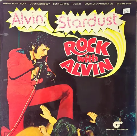 Alvin Stardust Rock With Alvin LP MAG5007 VG