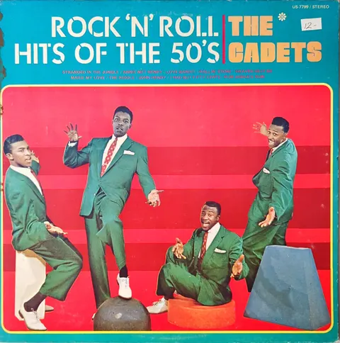The Cadets Rock 'N' Roll Hits Of The 50's LP US7799 VG-