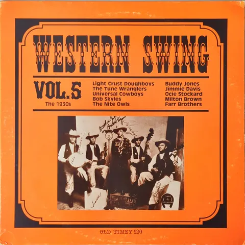 Western Swing Vol. 5 LP 120 VG