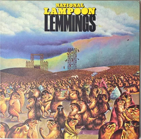 National Lampoon Lemmings LP BTS6006 VG-