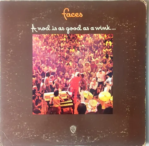Faces A Nod Is As Good As A Wink...To A Blind Horse LP BS2574 VG-