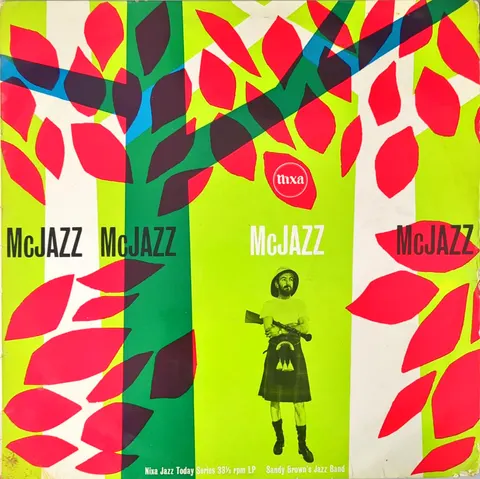 Sandy Brown's Jazz Band McJazz LP NJL9 VG