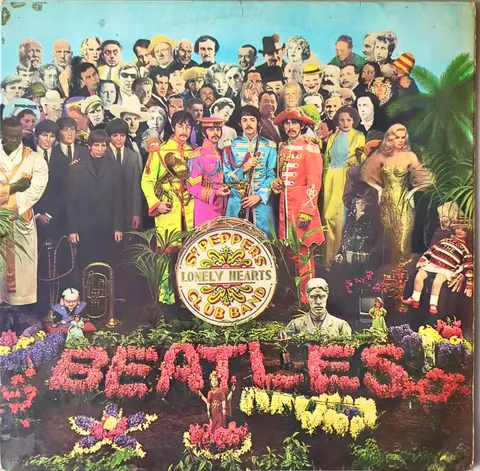 The Beatles Sgt. Pepper's Lonely Hearts Club Band PMC 7027 Good+