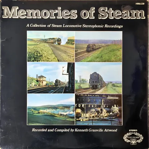 No Artist Memories Of Steam LP HMA239 VG-