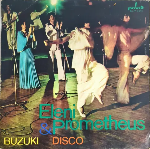 Eleni & Prometheus Buzuki Disco LP SLP4016 VG-