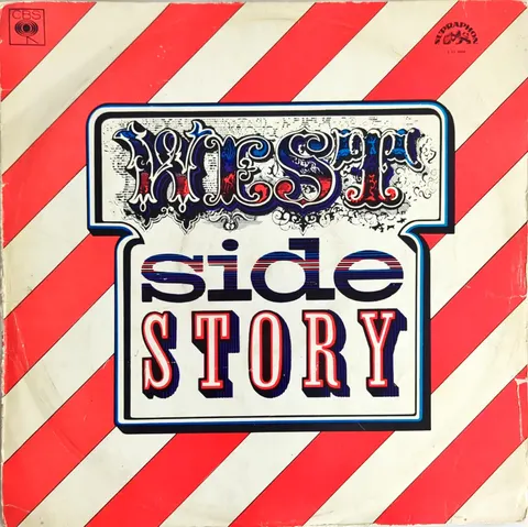 Leonard Bernstein, Stephen Sondheim West Side Story LP 130804 Fair+
