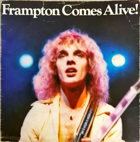 Peter Frampton Comes Alive LP 27034XT Good+