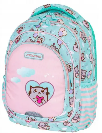 Plecak szkolny 3komorowy AB330 Kitty"s World Astra