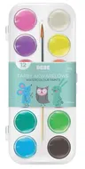 Farby akwarelowe Interdruk 12 szt.