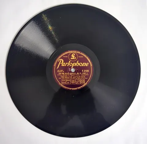 Ivor Moreton & Dave Kaye Tin Pan Alley Medley, No.72 - 1, 2 F2154 Parlophone