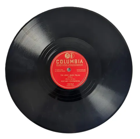 Juke Box Serenaders Lock, Stock and Barrel / The Gray Mare Polka 12216 Columbia