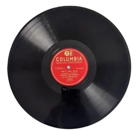 Edward Krolikowski Pretty Girl Polka / Tinker Polka 12298F Columbia