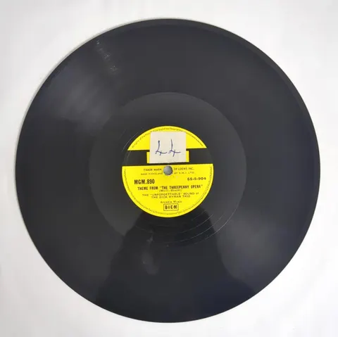The Dick Hyman Trio Baubles, Bangles and Beads / The Threepenny Opera MGM890 MGM