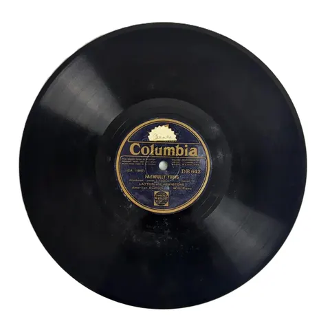 Layton & Johnstone Faithfully Yours / Honeymoon Lane DB642 Columbia