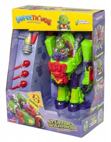 Superthings Zings Turbo Warrior Speed Figurka Magicbox