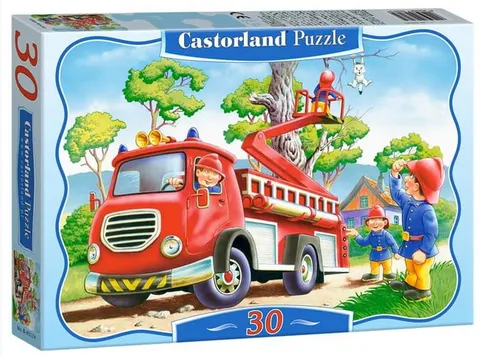 Puzzle konturowe 30 el. Kitten Rescue Castorland